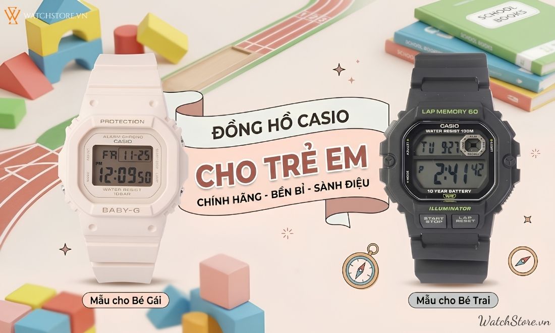 Đồng hồ Casio cho trẻ em 1 dong ho casio cho tre em 1