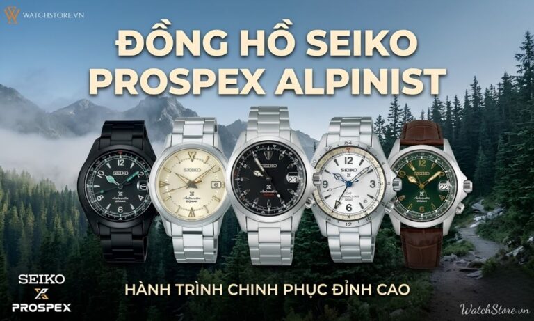 Đồng hồ Seiko Alpinist là gì? 13 mẫu Prospex Alpinist đáng sở hữu
