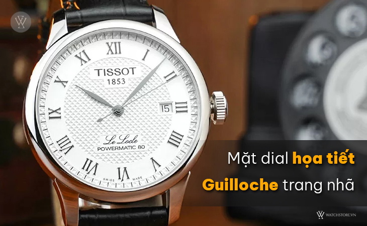 Tissot T006.407.16.033.00 họa tiết Guilloche