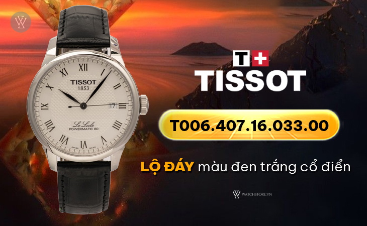 Tissot T006.407.16.033.00 lộ đáy
