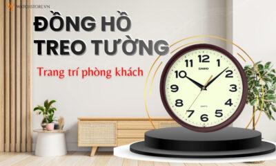 Đồng hồ treo tường trang trí phòng khách