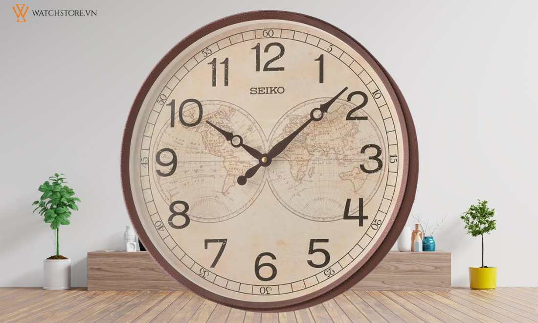 Đồng hồ treo tường trang trí phòng khách