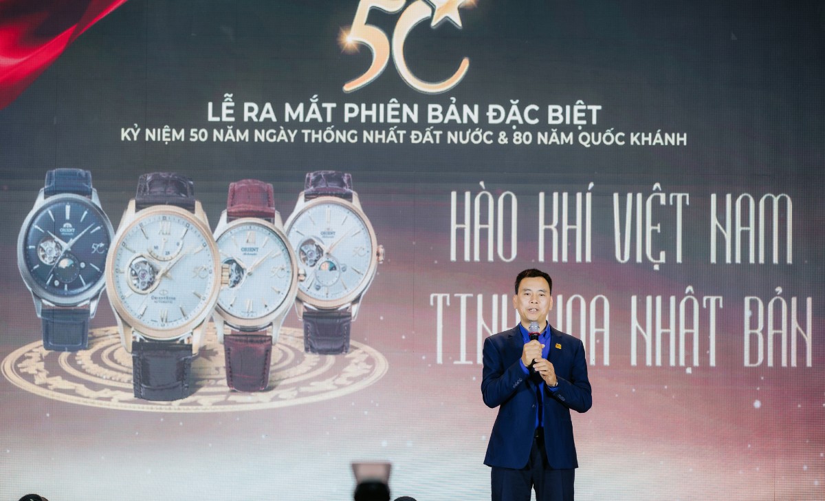 lễ công bố đồng hồ Orient Vietnam Special 2025