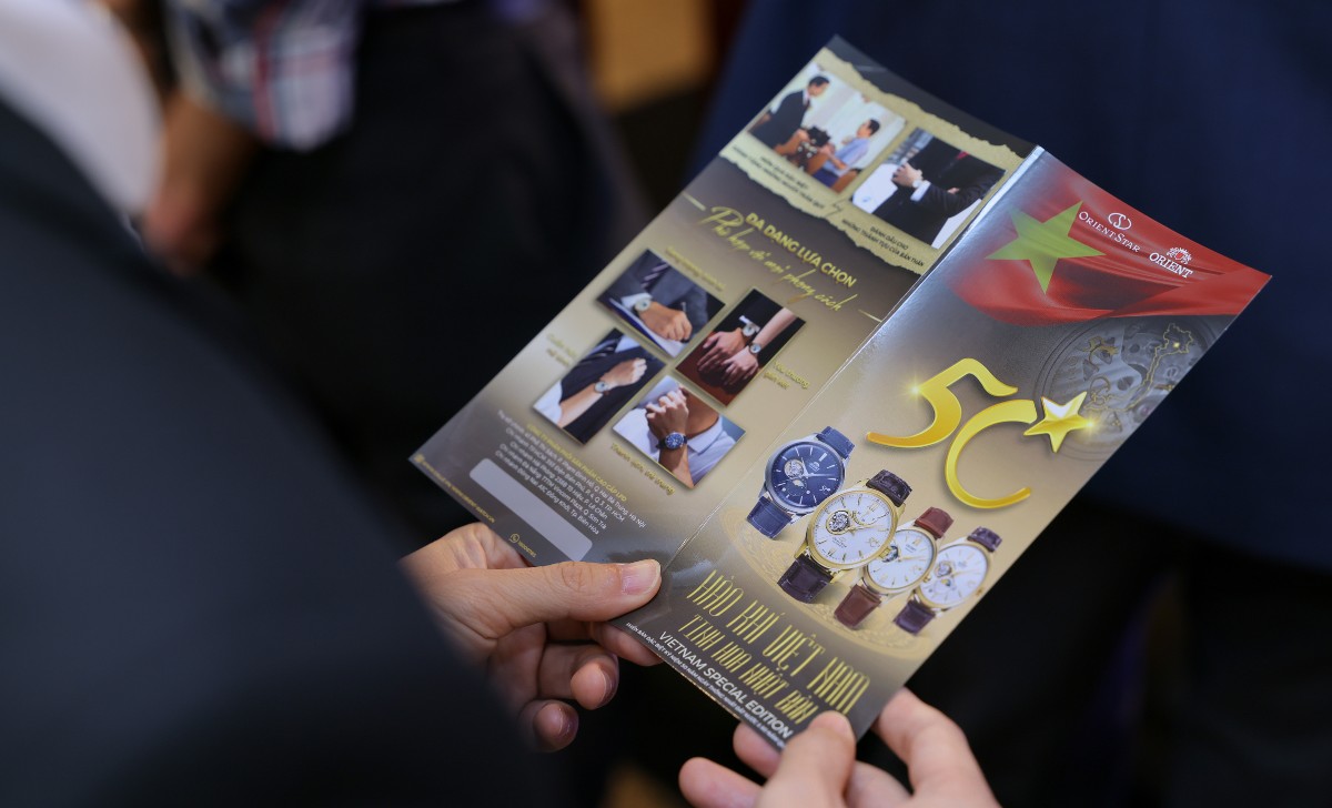 tài liệu đồng hồ Orient Vietnam Special 2025