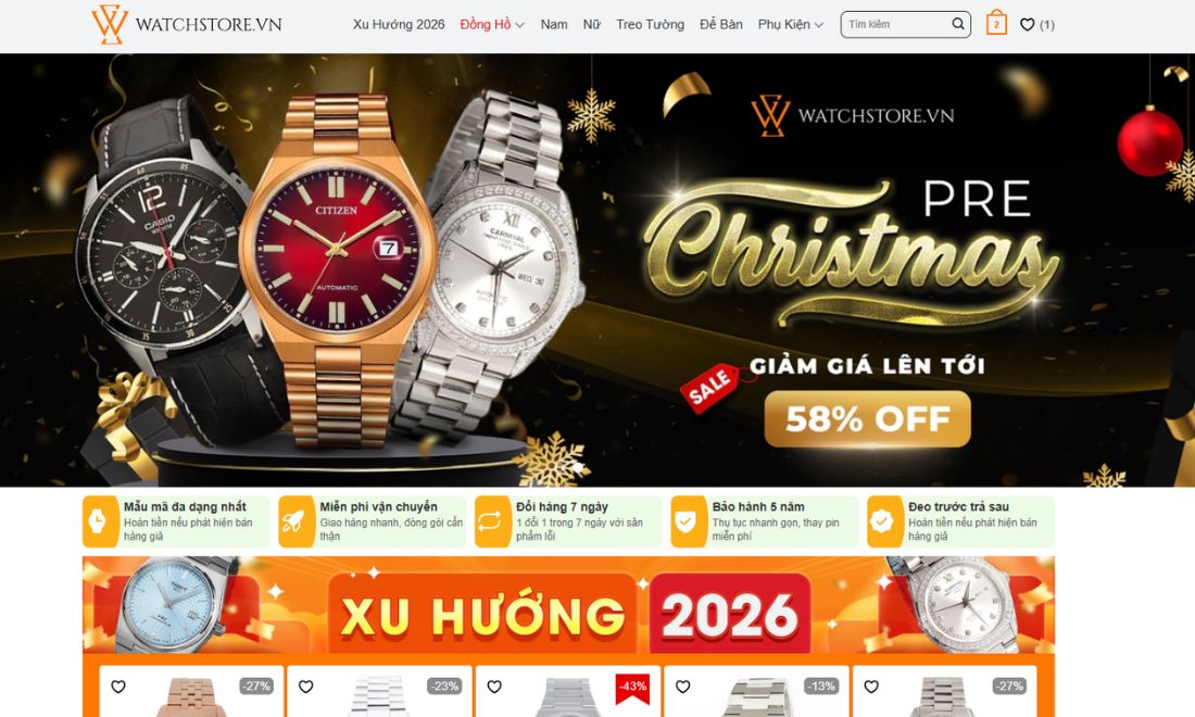 website chinh thuc cua watchstore