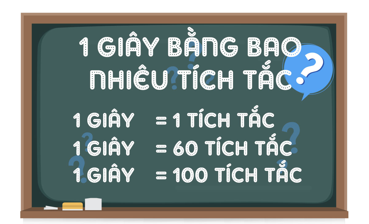 1 giay bang bao nhieu tich tac 2
