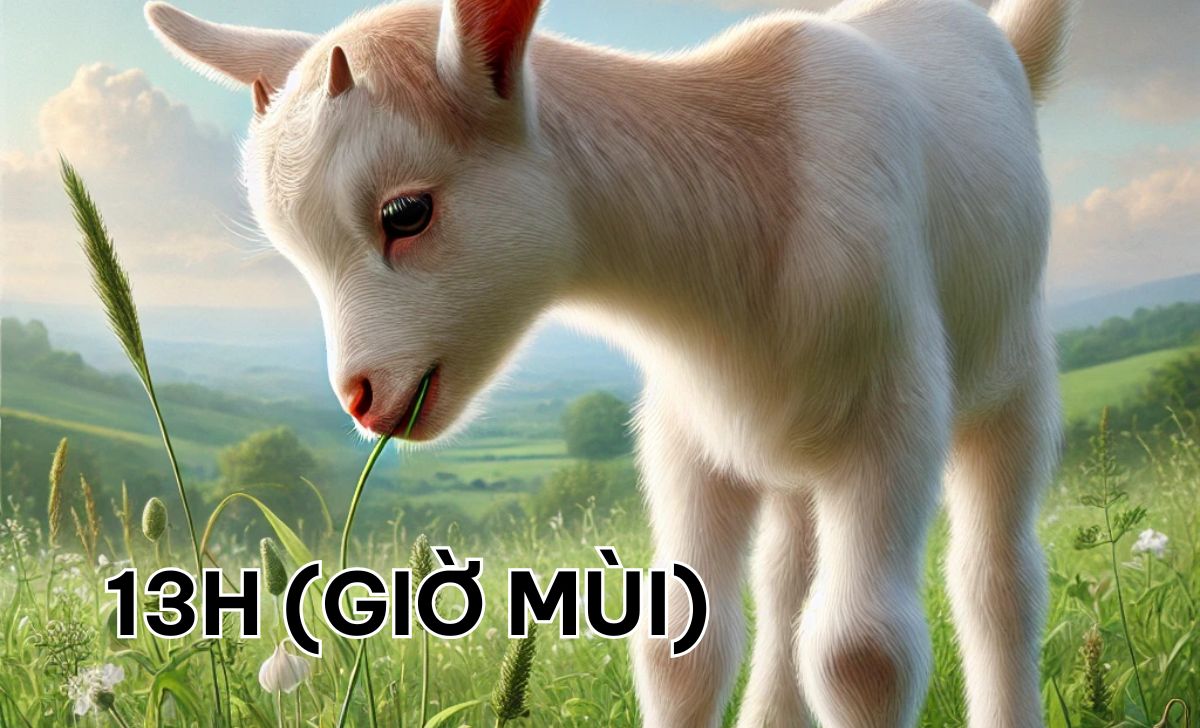 13h giờ Mùi