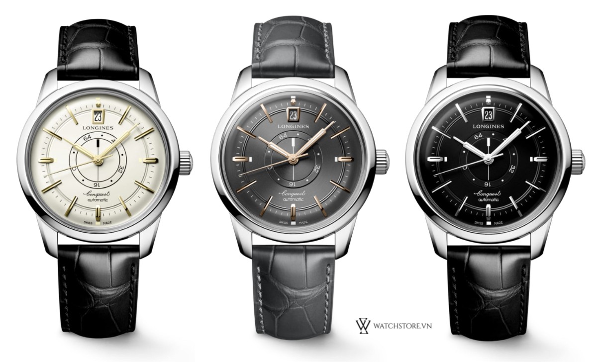 3 phiên bản Longines Conquest Heritage 2024
