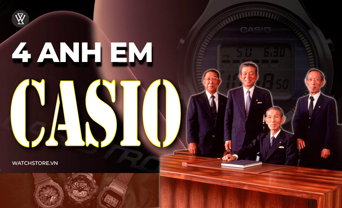 4 anh em Casio