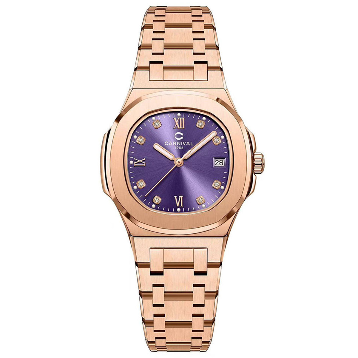 Carnival 34 mm Nữ 8160L-VH-Tim