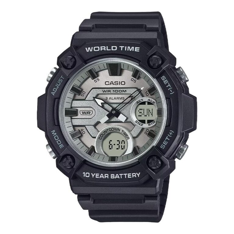 Casio 53.3x52x2mm Nam AEQ-120W-7AVDF