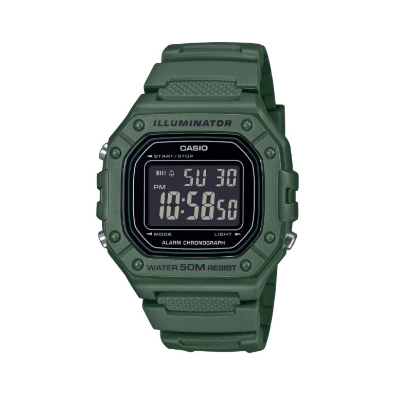 Casio 33.7mm Nam W-218H-3BVDF