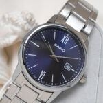 Casio 37mm Nam MTP-V002D-2B3UDF - Ảnh 5