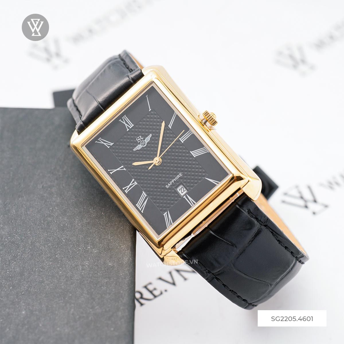 Top 16 những mẫu đồng hồ nam dây da đẹp mới lịch lãm 2024 8 SRWatch SG2205.4601