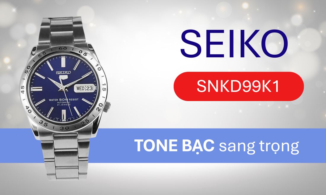 SNKD99K1 sở hữu màu bạc sang trọng