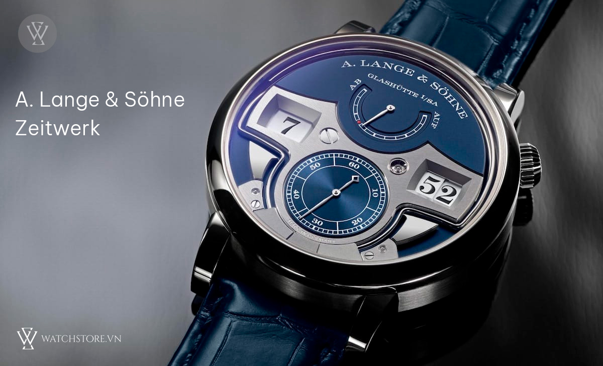 Jump hour là gì? 12 model đồng hồ nhảy giờ nổi bật nhất 7 A. Lange Söhne Zeitwerk