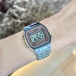 Casio 38.6 × 36.3 mm Unisex A168WA-5AYDF - Ảnh 9