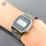 Casio 38.6 × 36.3 mm Nam A168WGG-1ADF - Ảnh 9