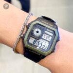 Casio 45 × 42.1 mm Nam AE-1200WHB-1BVDF - Ảnh 11