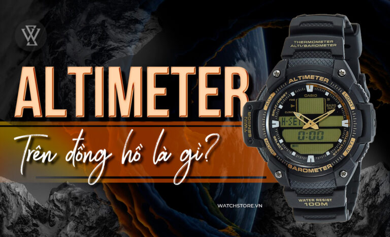 Altimeter trên đồng hồ là gì? 8 đồng hồ Altimeter nên mua