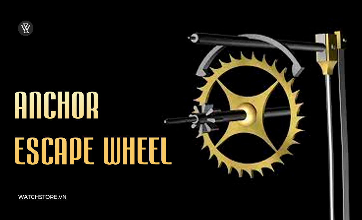 Escape Wheel là gì? 3 loại bánh xe thoát đồng hồ phổ biến 5 Anchor Escape Wheel