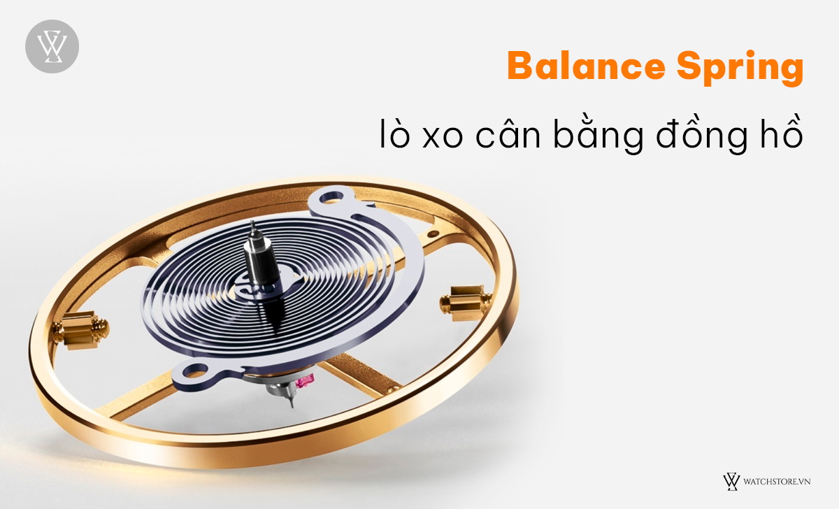 Balance Spring đồng hồ là gì? Quy trình, vật liệu chế tác 1 Balance Spring lò xo cân bằng