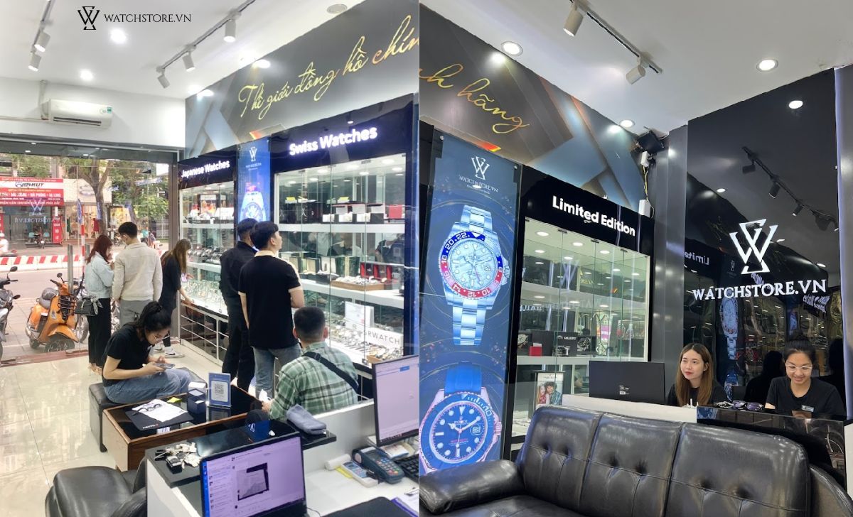 WatchStore - 58 Trần Đăng Ninh, Cầu Giấy, Hà Nội 7 bên trong cửa hàng WatchStore Trần Đăng Ninh