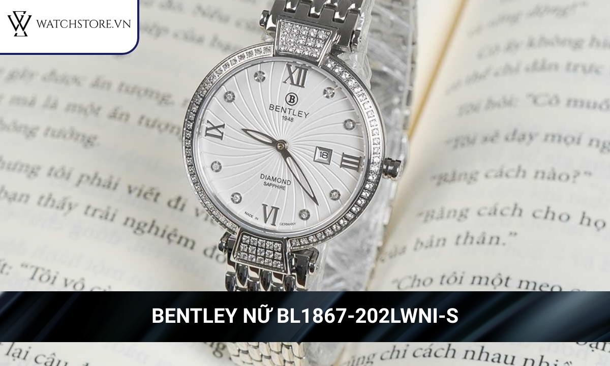 Bật mí 05 mẫu đồng hồ nữ cá tính “đốn tim” phái đẹp 3 Đồng hồ BL1867-202LWNI-S mang phong cách châu Âu