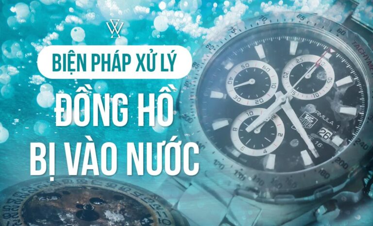 Biện pháp xử lý đồng hồ bị vào nước như thế nào?