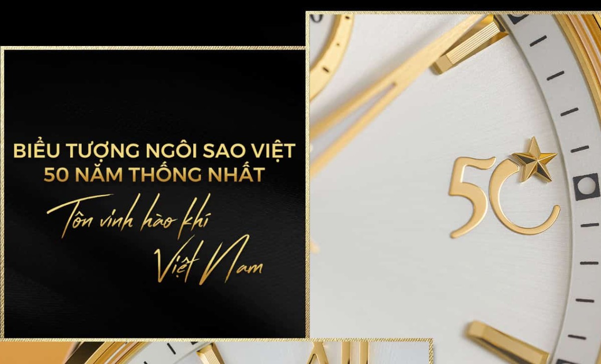 4 mẫu đồng hồ mới Orient Vietnam Special Edition 2025 tôn vinh hào khí Việt 1 Biểu tượng Ngôi sao thống nhất