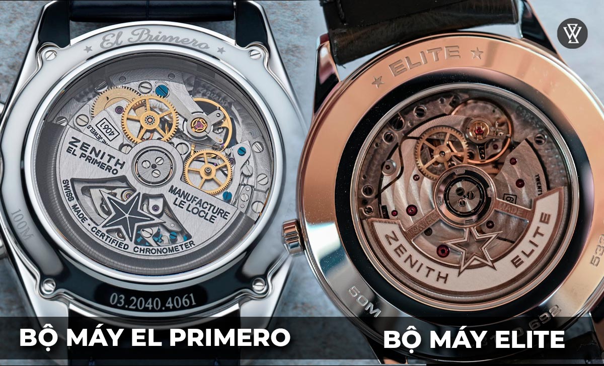 bộ máy Zenith El Primero Elite