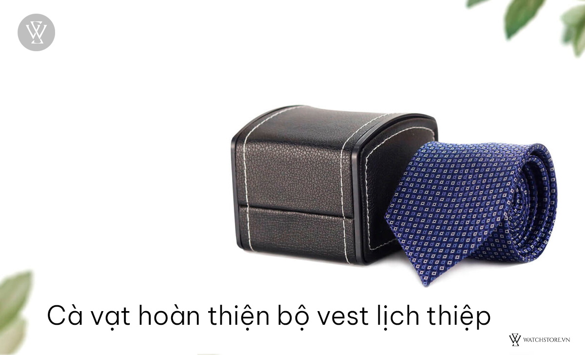 Cà vạt hoàn thiện bộ vest