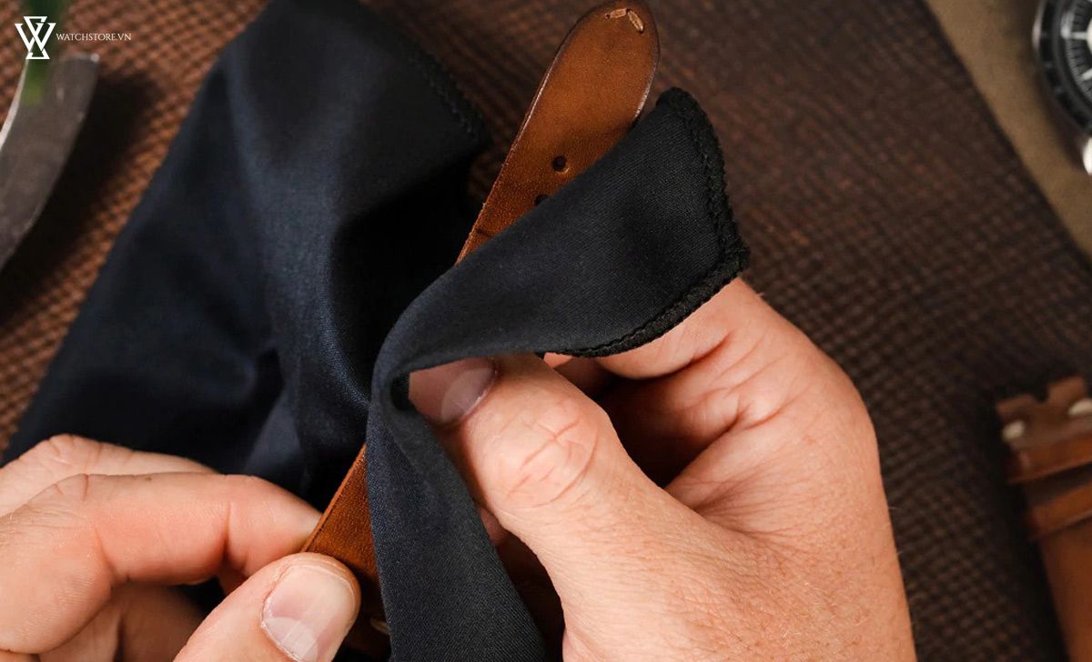Cách bảo quản dây da đồng hồ chuẩn không cần chỉnh - Ảnh 3