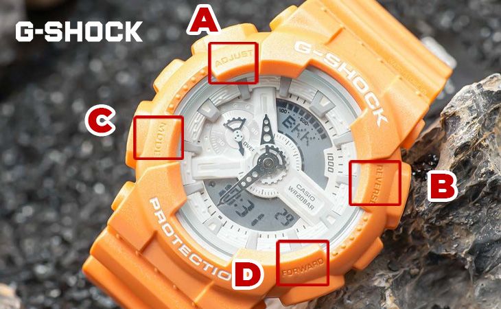 Cách chỉnh đồng hồ G - Shock tất cả các chức năng vô cùng đơn giản - Ảnh 9