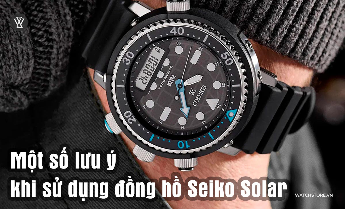 cach chinh gio dong ho seiko solar 5
