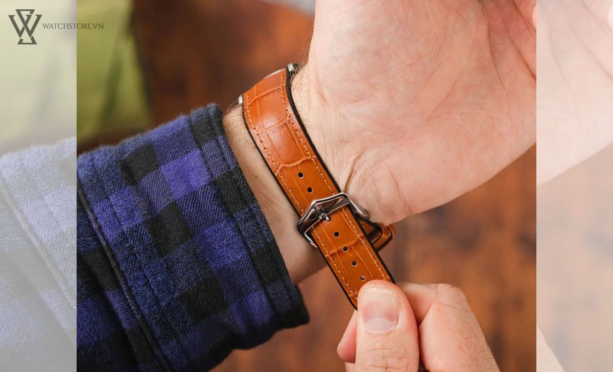 Cách đục lỗ dây da đồng hồ tại nhà chỉ sau 5 giây - Ảnh 6
