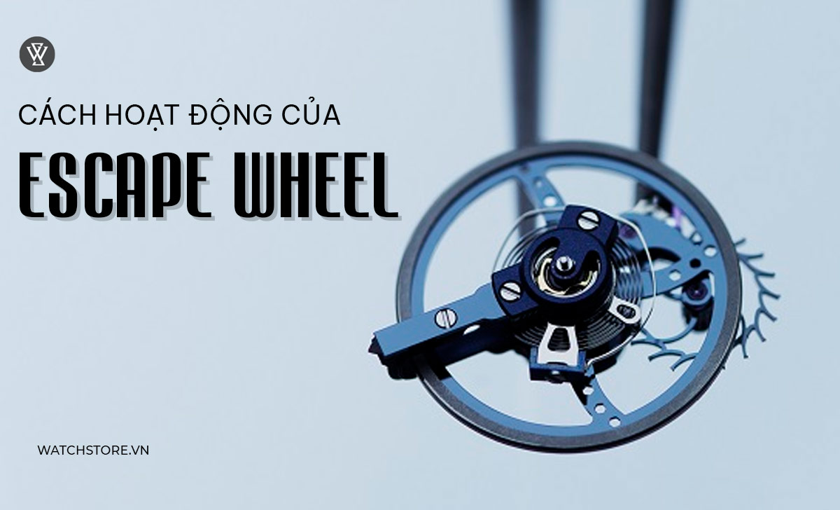 Escape Wheel là gì? 3 loại bánh xe thoát đồng hồ phổ biến 3 Cách hoạt động của Escape Wheel