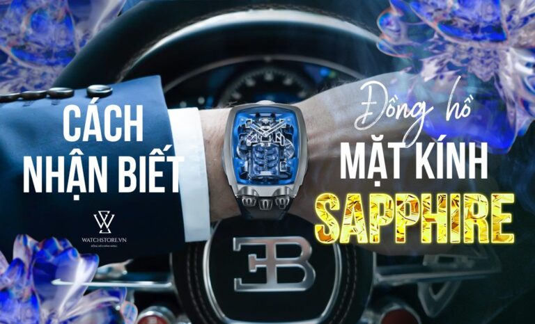 Đá Sapphire là gì? Ứng dụng trong chế tác đồng hồ thế nào?