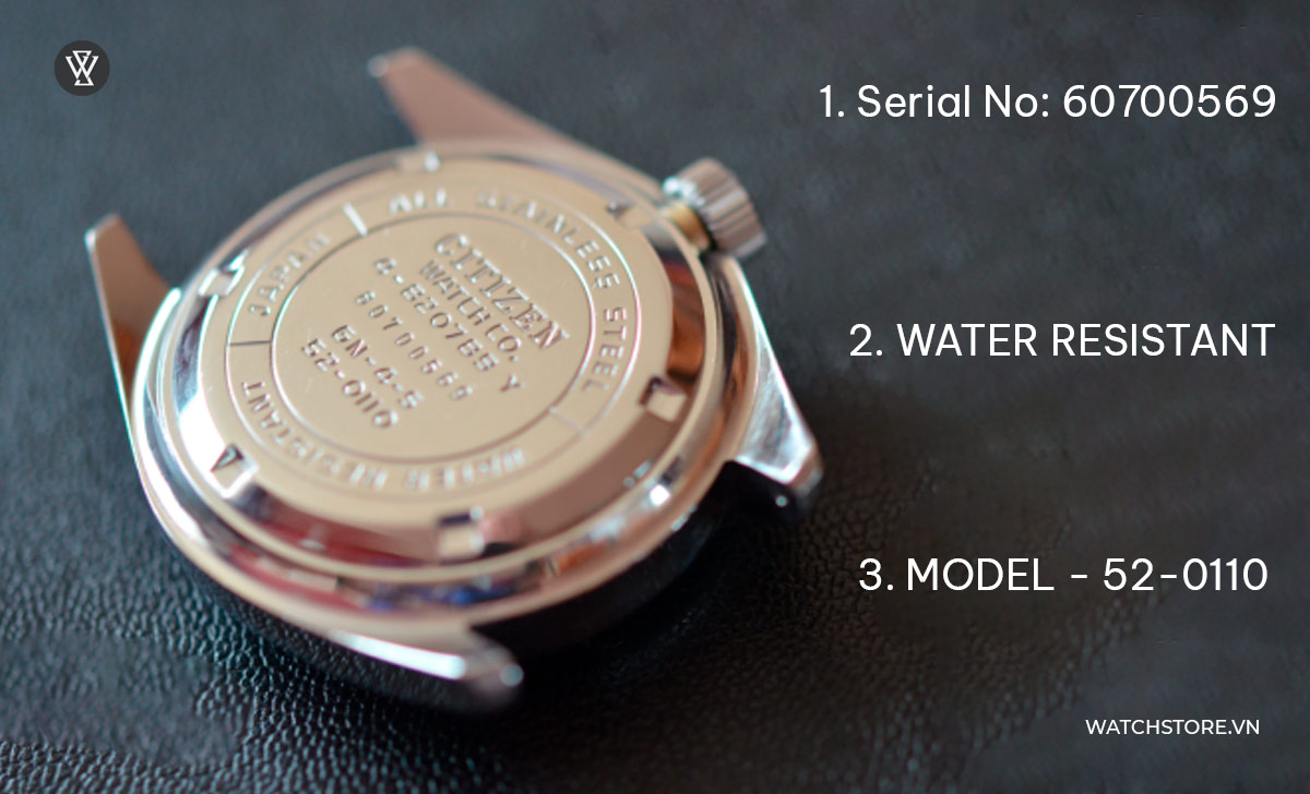 6 mẫu đồng hồ Citizen cổ biểu trưng thương hiệu đáng sưu tầm 8 Cách xác định đồng hồ Citizen cổ