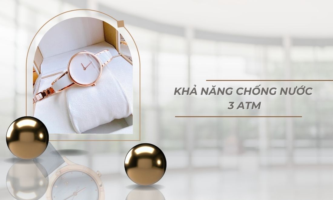 Khả năng chống nước 3ATM