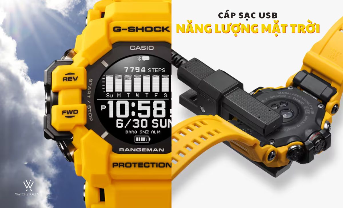 Cáp sạc USB năng lượng mặt trời