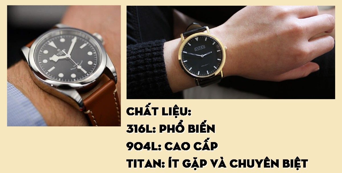 Case là gì? Những điều quan trọng cần biết về case khi mua đồng hồ - Ảnh 5 Case là gì? Những điều quan trọng cần biết về case khi mua đồng hồ - Ảnh 5