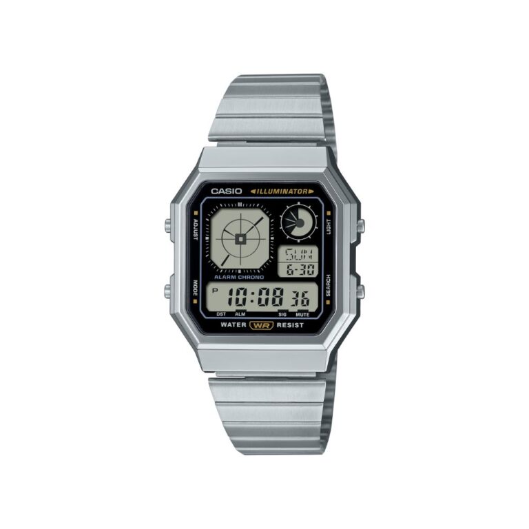 Casio 33.9mm Unisex A130WE-1ADF