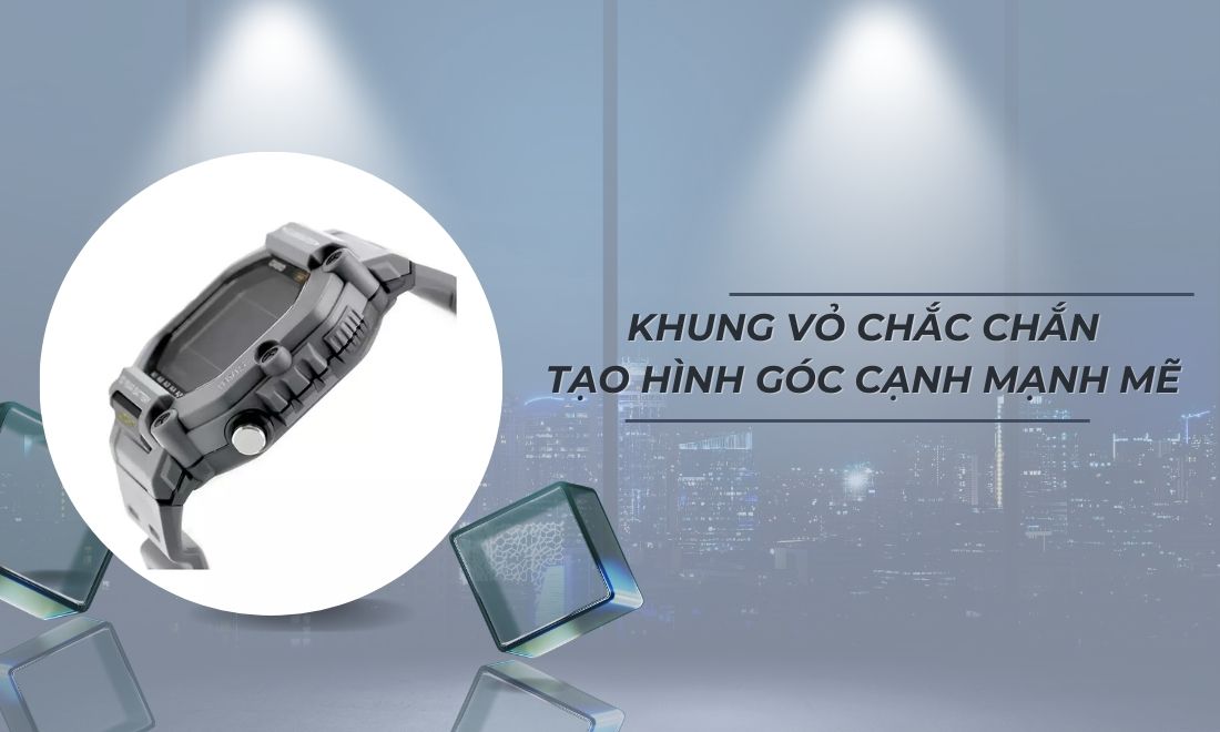 Khung vỏ chắc chắn