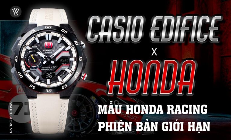 Casio Edifice X Honda | Các mẫu đồng hồ Honda Racing Phiên Bản Giới Hạn