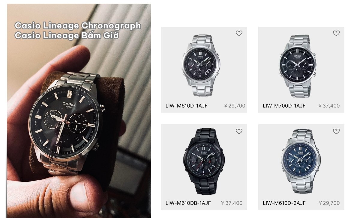 casio lineage nang luong mat troi 3