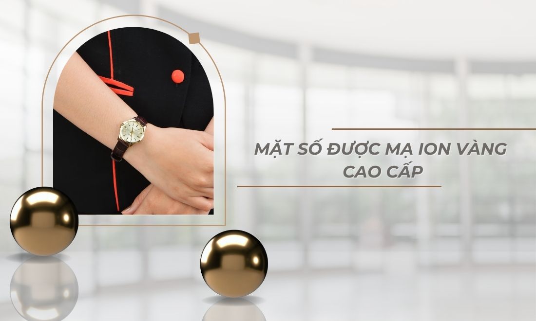 Mặt số mạ vàng