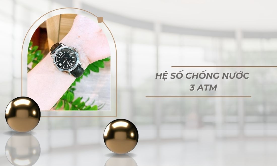 casio LTP-V004L-1BUDF chống nước