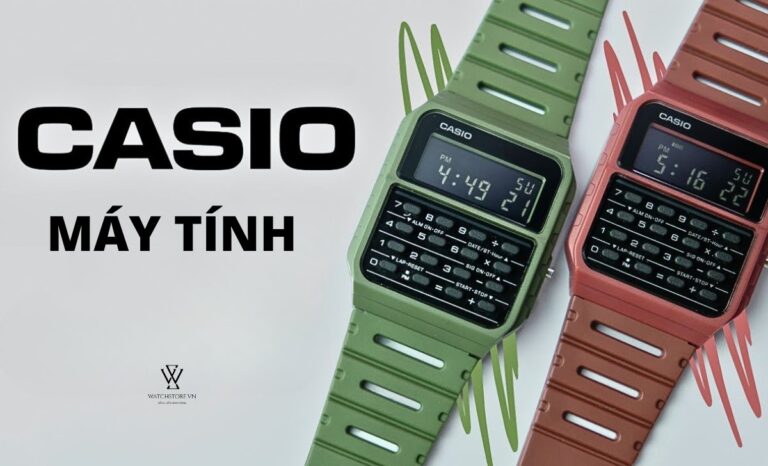 Đồng hồ Casio máy tính chính hãng ĐẸP RẺ TỐT tại WatchStore