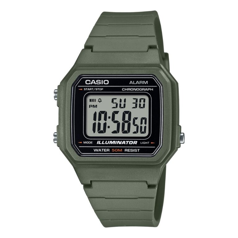 Casio 43.8mm Nam W-217H-3AVDF